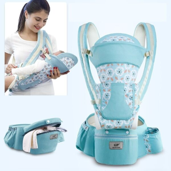 Multi-Functional Baby Waist Stool with Hip Seat – Ergonomic Carrier for 3–36 Months – Lightweight, Breathable, and Comfortable